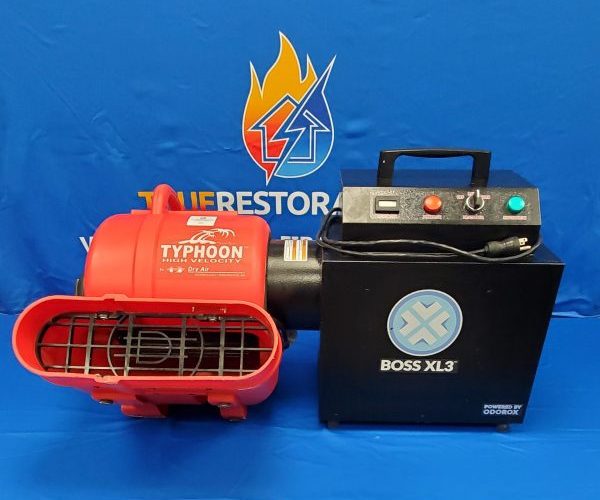Hydroxyl Generator with Snail Air Mover attachment
